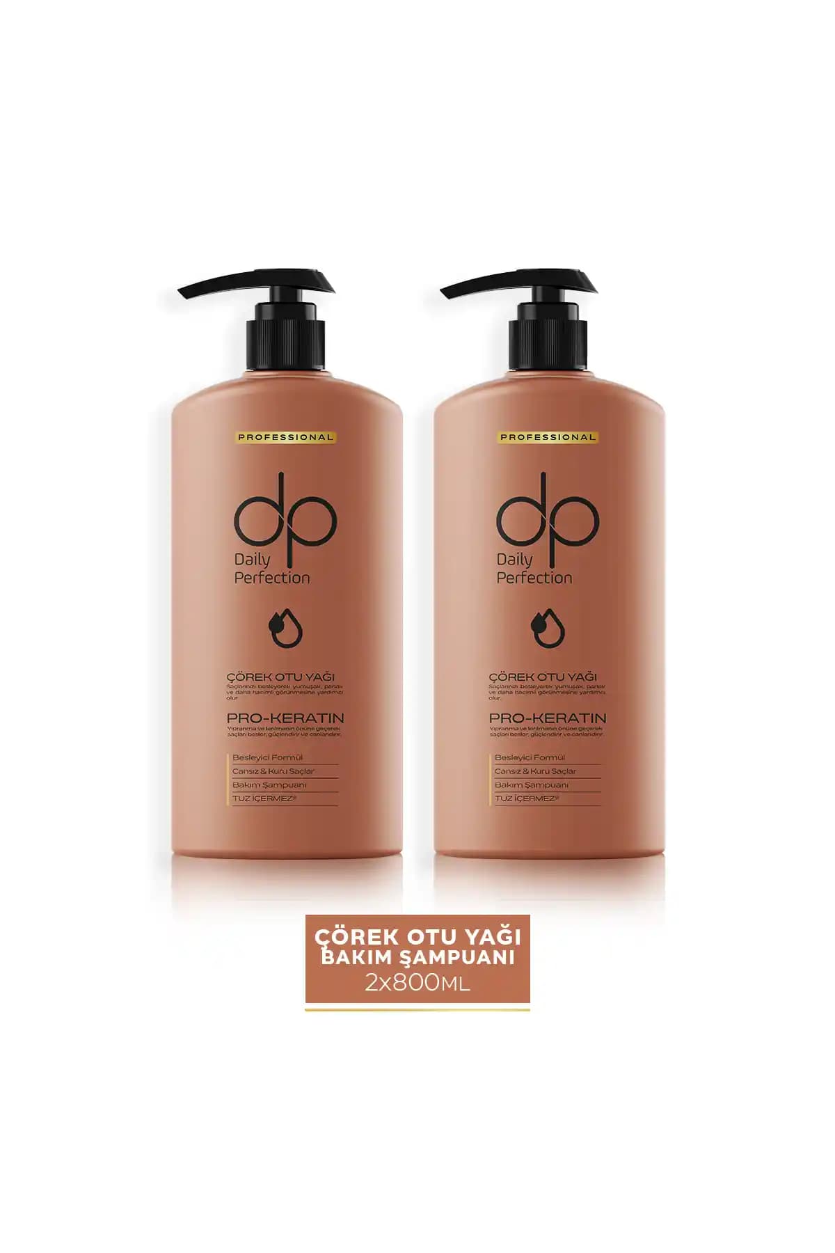 DP Daily Perfection Şampuan Çörek Otu Yağı ile Doğal Saç Bakımında Yeni Bir Dönem