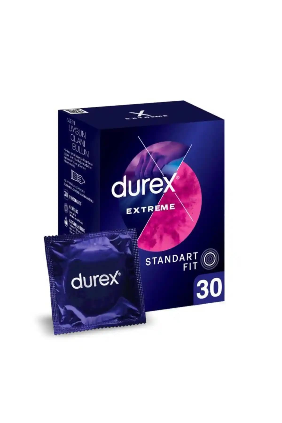 Durex Extreme 30'lu Prezervatif: Güvenli ve Konforlu Cinsel Deneyim İçin Uygun Seçenek