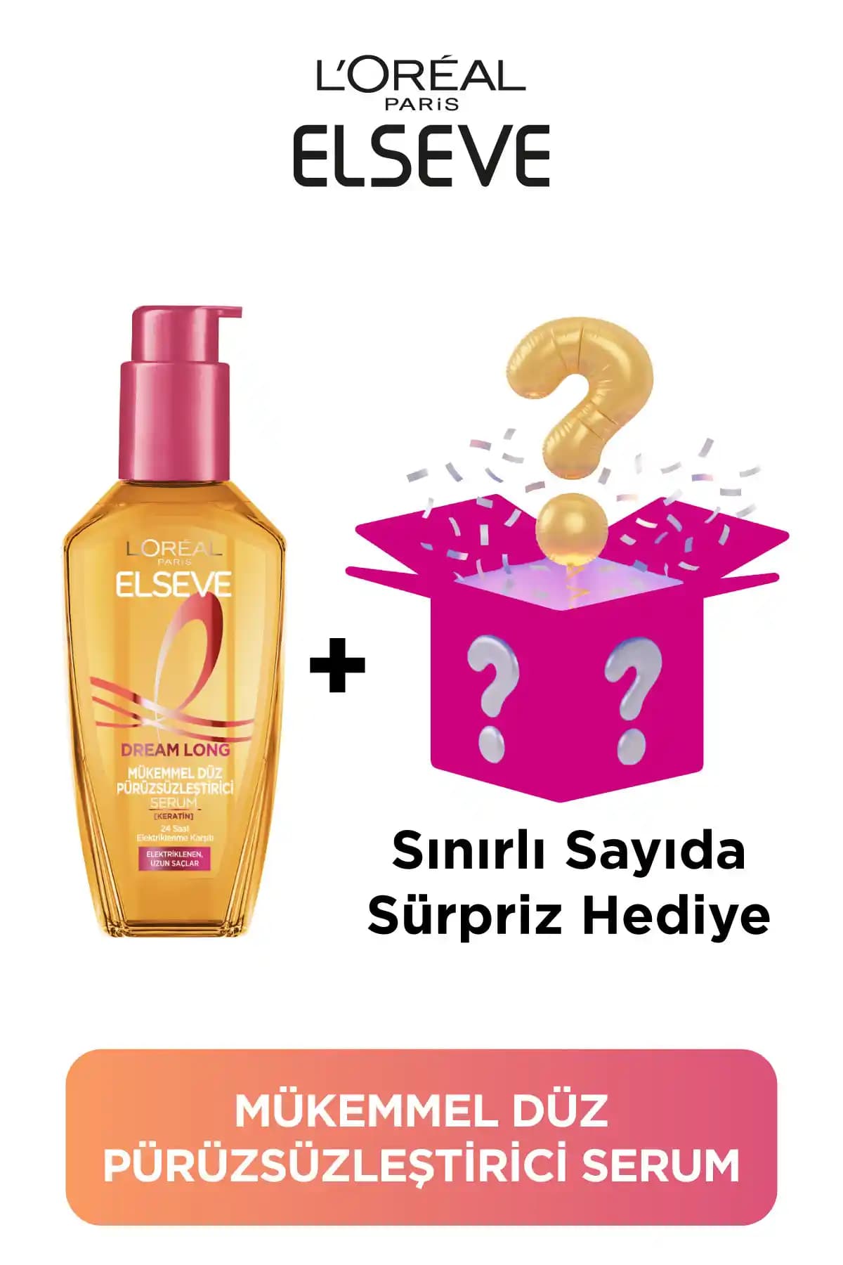 Elseve Dream Long Mükemmel Düz Pürüzsüzleştirici Saç Serumu İncelemesi ve Kullanım Rehberi
