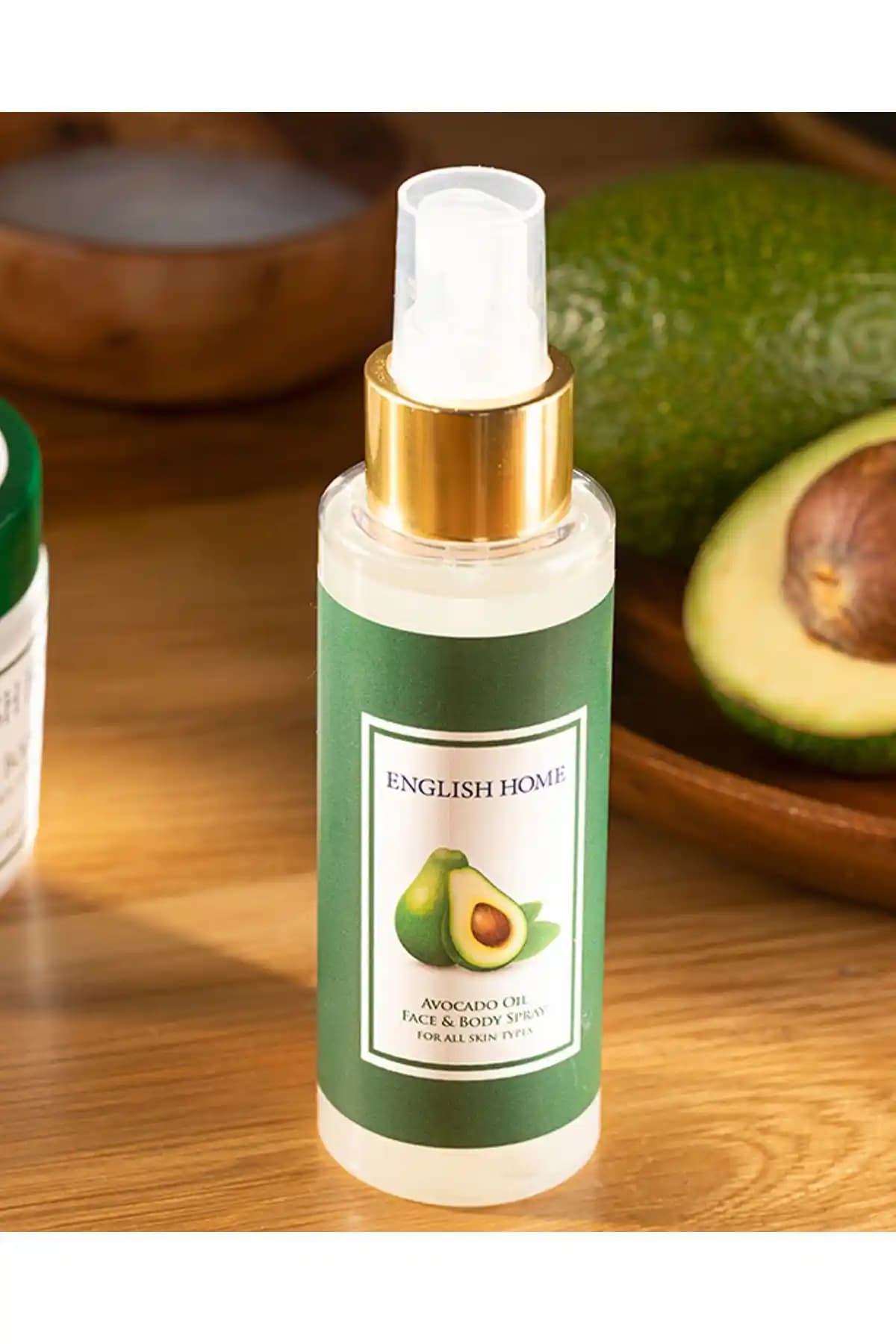 English Home Avokado Yağı Yüz ve Vücut Spreyi Doğal ve Hafif Cilt Bakım Ürünü