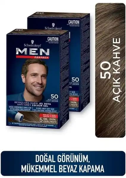 Erkekler İçin Men Perfect ve Schwarzkopf Saç Boyası Karşılaştırması
