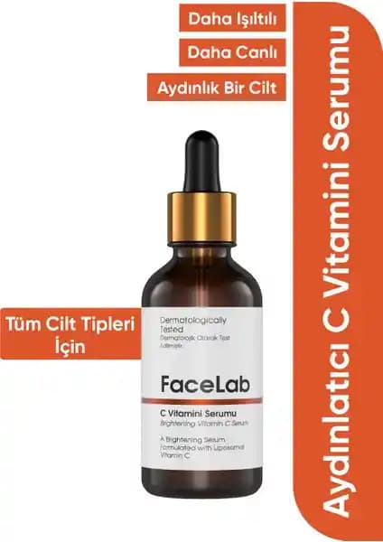 Facelab Aydınlatıcı C Vitamini Serumu: Parlak ve Sağlıklı Cilt İçin Güçlü Bir Seçenek
