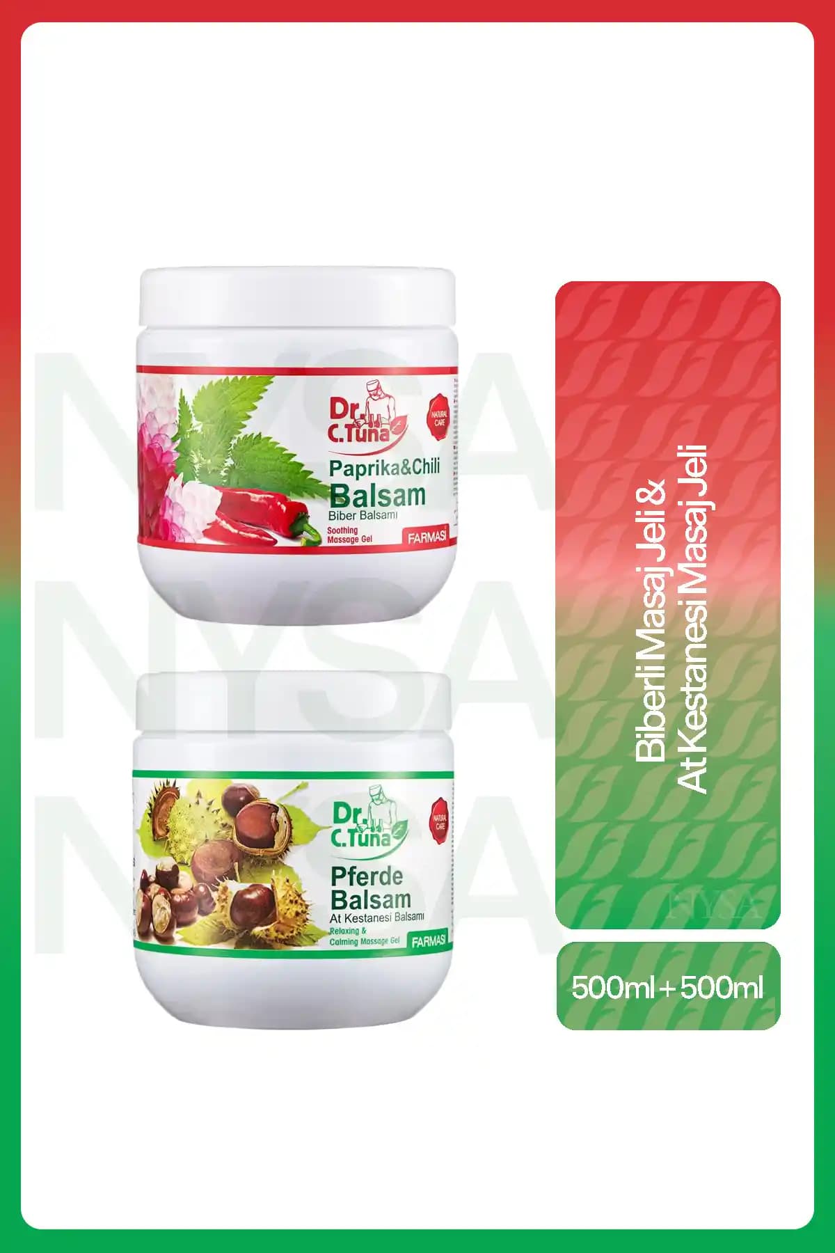 Farmasi Dr. C. Tuna Biberli ve At Kestanesi Masaj Jeli: Doğal Rahatlatıcı Çözümler