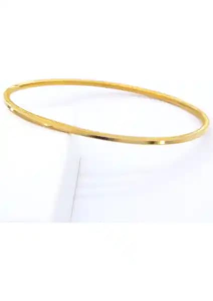 Ferizz 22 Ayar Altın Kaplama Ajda Bilezik: Şıklık ve Dayanıklılığı Bir Arada Sunar
