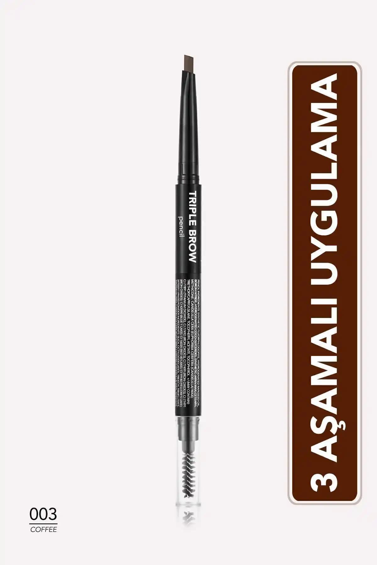 Flormar Triple Brow 3'ü 1 Arada Kremsi Dokulu Kaş Makyaj Kalemi İnceleme ve Kullanıcı Yorumları