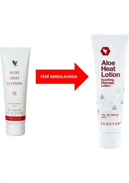 Forever Living Aloe Heat Lotion Kas ve Eklem Ağrılarına Doğal Çözüm Sunan Losyon