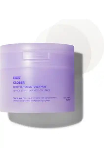 Frankly Pirinç Özü İçeren Toner Pad'leriyle Gözenekleri Sıkılaştırma ve Cilt Yenileme