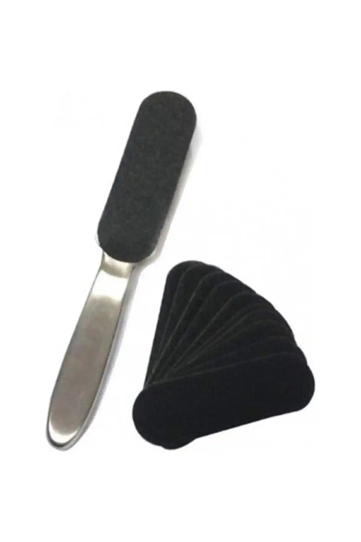 Gala Metal Topuk Törpü 10 Yedek: Hijyenik ve Dayanıklı Profesyonel Pedikür Aracı