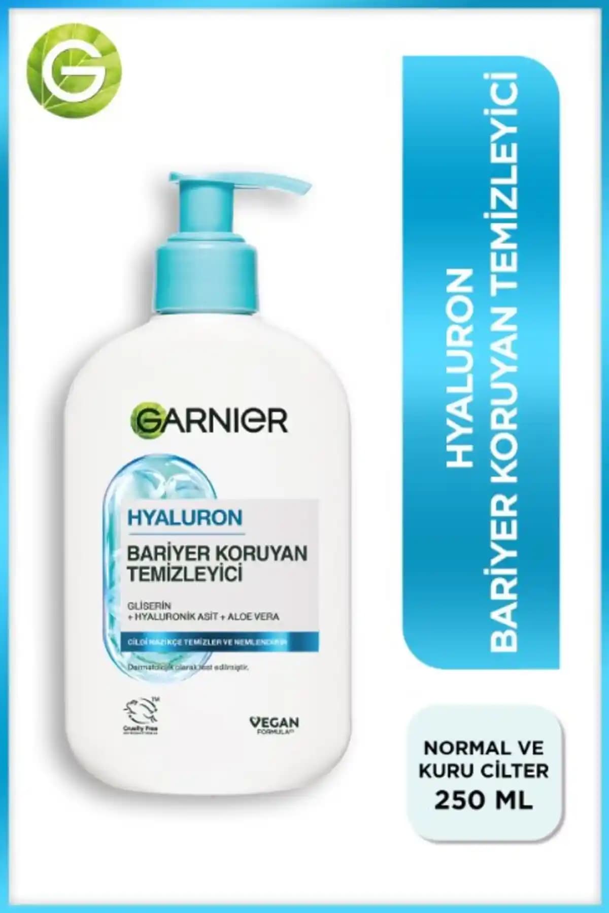Garnier Hyaluronik Aloe Nemlendiren ve Yatıştıran Temizleyici Ürün İncelemesi