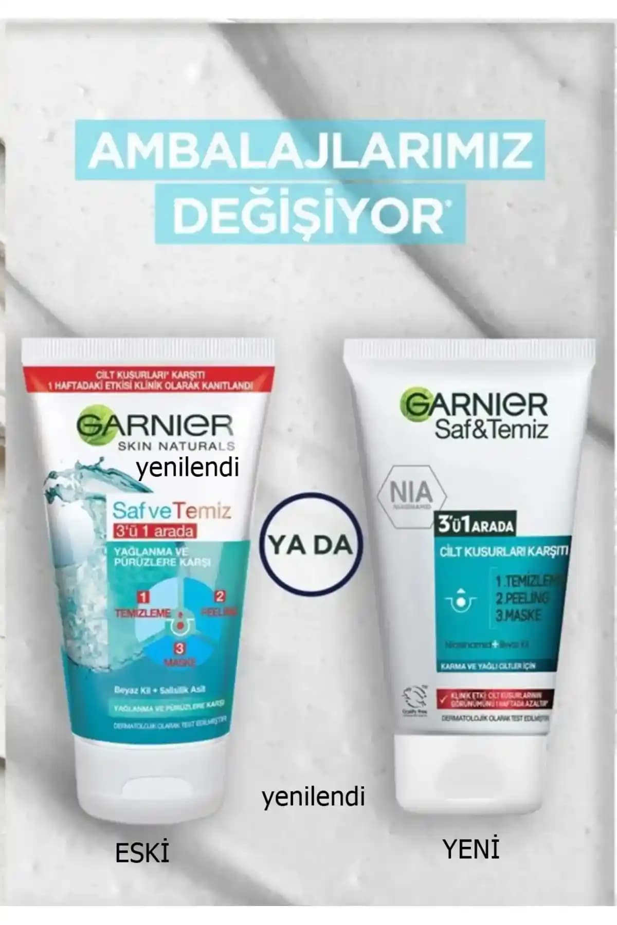 Garnier Saf & Temiz 3'ü 1 Arada Yağlanma ve Pürüzlere Karşı Temizleme Jeli Özellikleri ve Kullanım Avantajları