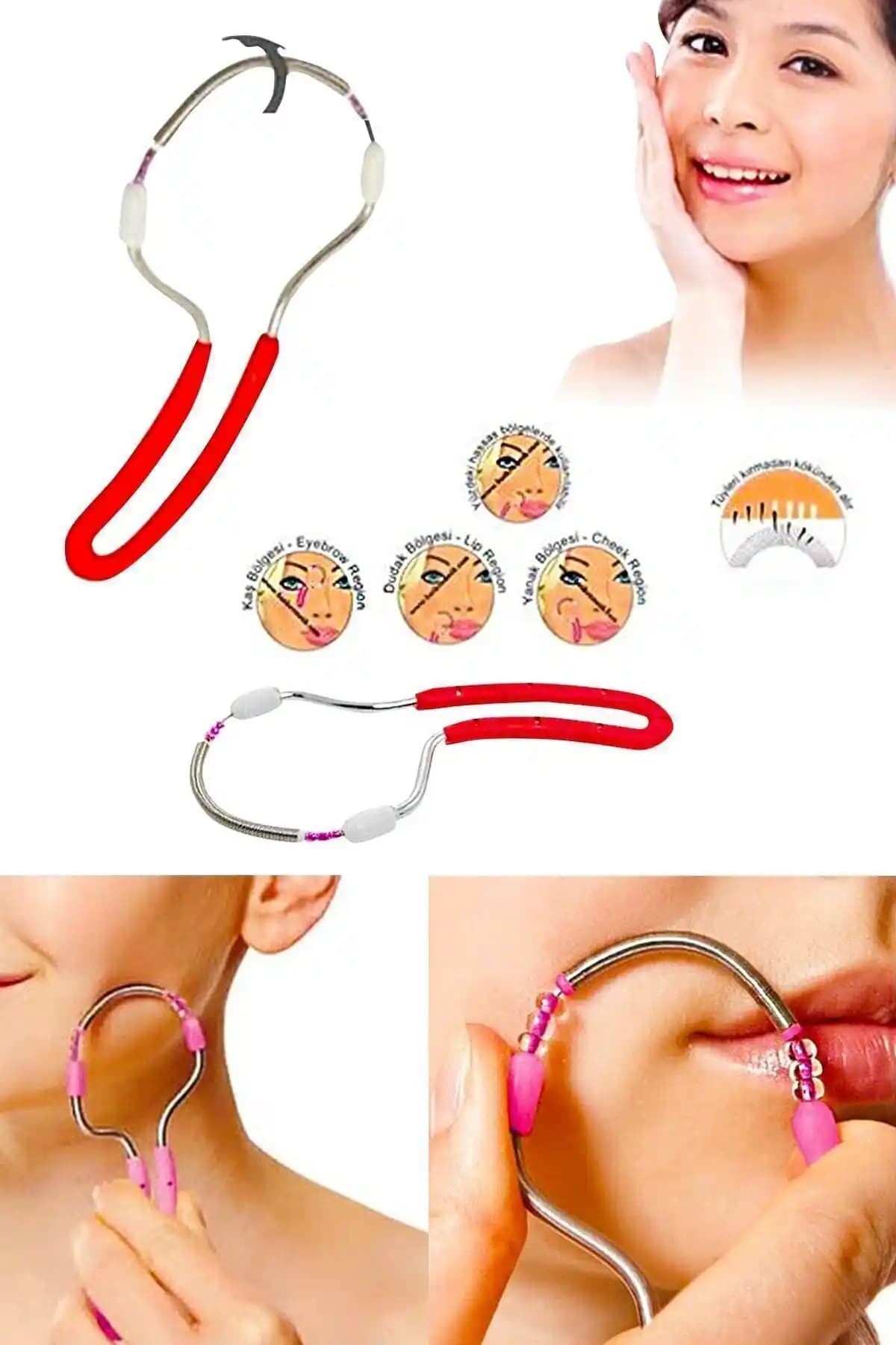 Genel Markalar Tüy Alıcı Yaylı Epilatör Face Epilex: Yüz ve Yanaklar İçin Pratik Çözüm