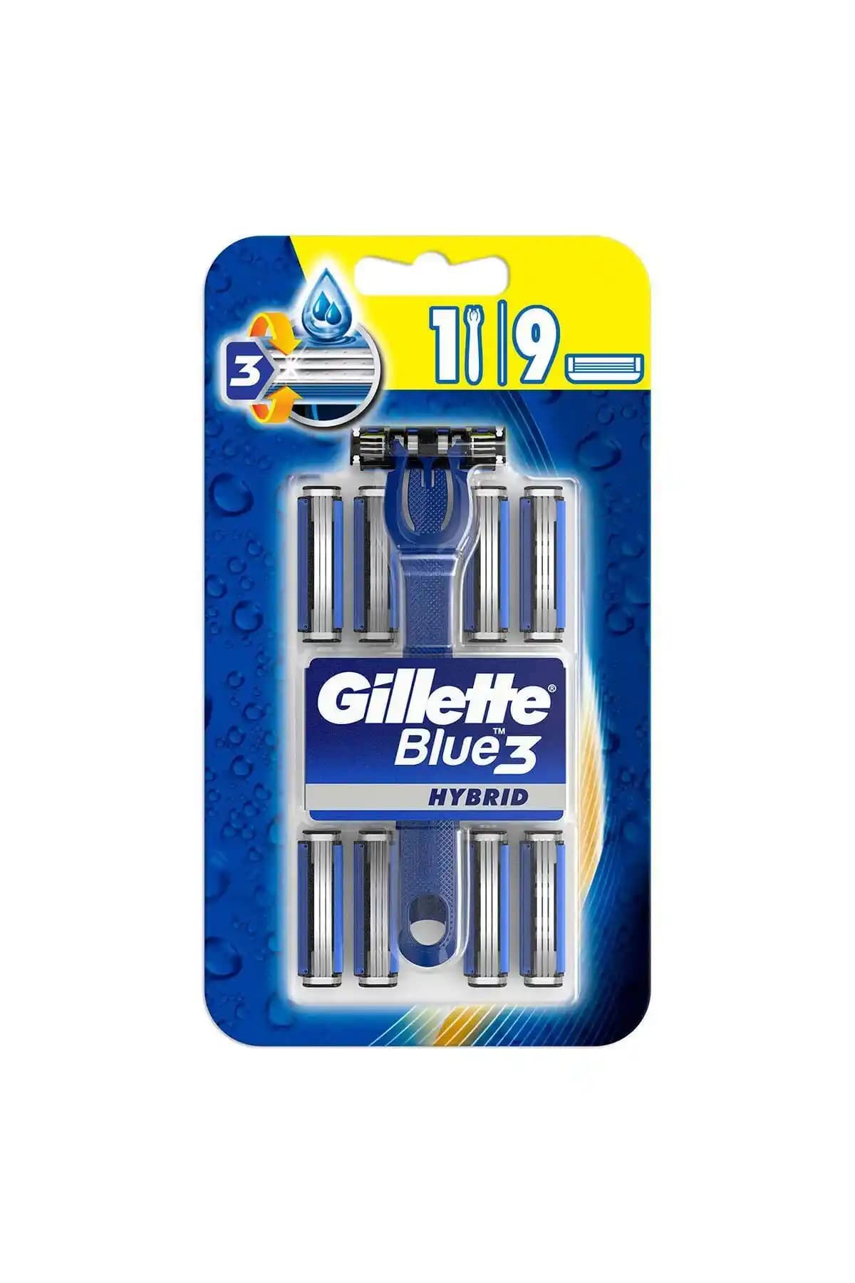 Gillette Blue3 Hybrid Tıraş Makinesi: Dayanıklı ve Pratik Kullanım İçin Uygun Seçenek
