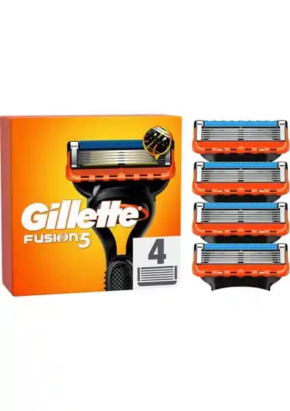 Gillette Fusion Yedek Bıçakları 4'lü ve 8'li Paketlerin Karşılaştırması