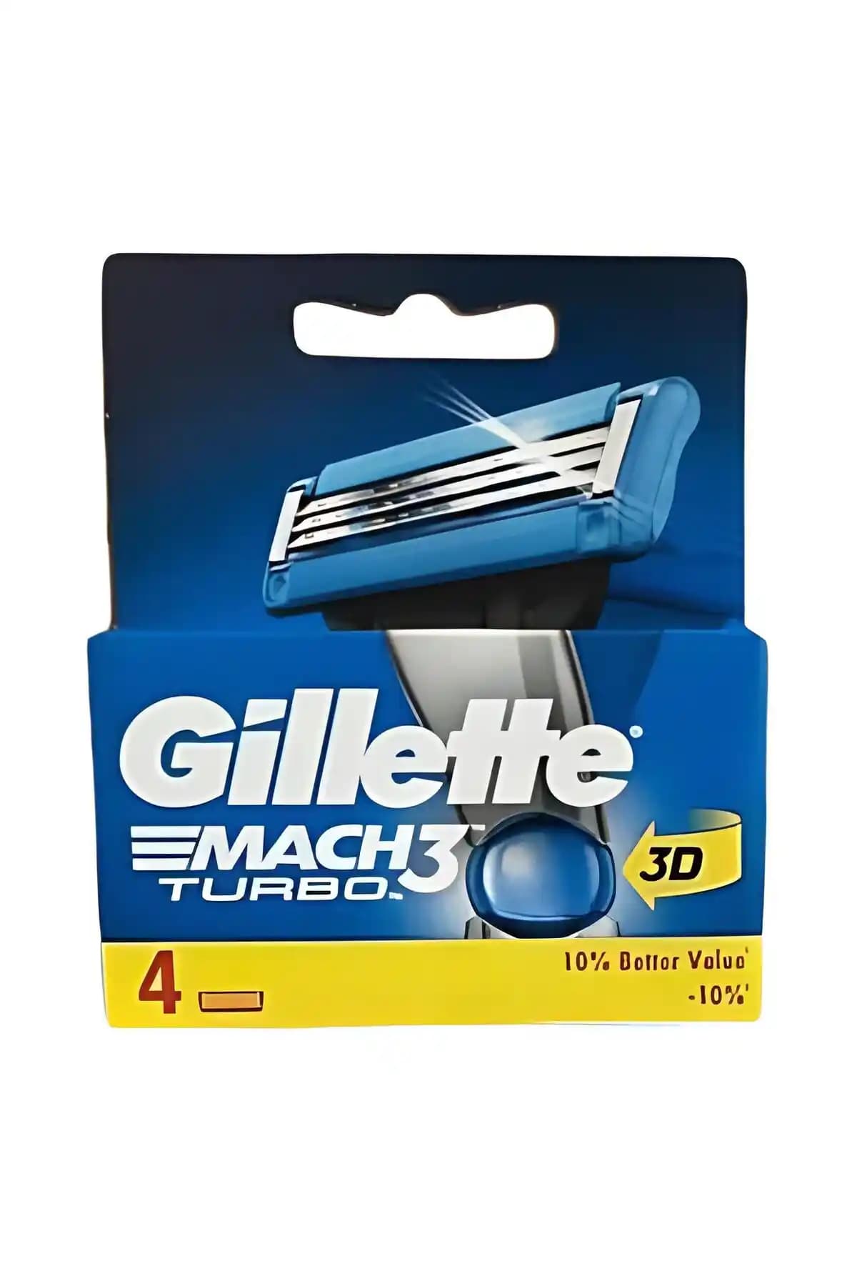 Gillette Mach 3 Turbo 3D Tıraş Makinesi: Yüksek Performans ve Konfor Sunan Modern Tasarım