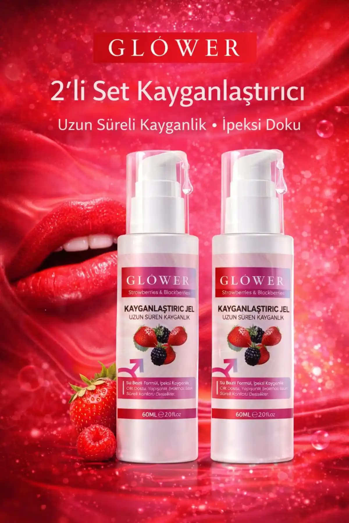 GLOWER SKIN CARE Çilek ve Böğürtlen Aromalı Kayganlaştırıcı Jel Ürün Özellikleri ve Kullanım Rehberi