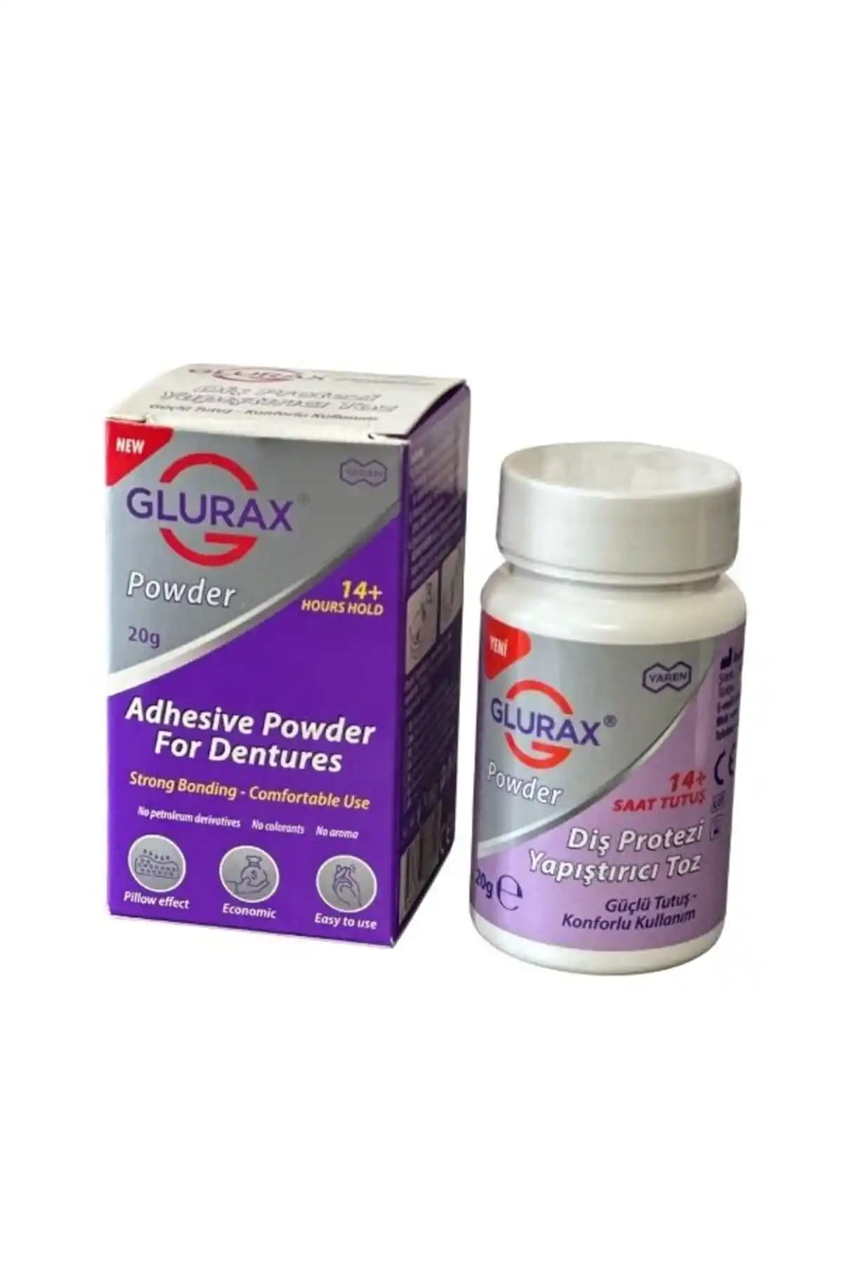 GLURAX Toz Diş Protezi Yapıştırıcı: Güvenilir ve Etkili Çözüm Özellikleri ve Kullanım Avantajları