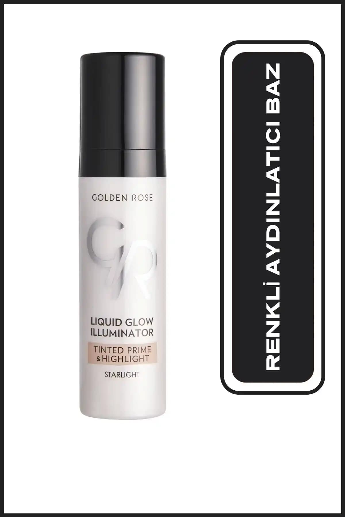 Golden Rose Liquid Glow Ayınlatıcı ile doğal parlaklık ve ışıltı sağlayan makyaj ürünü