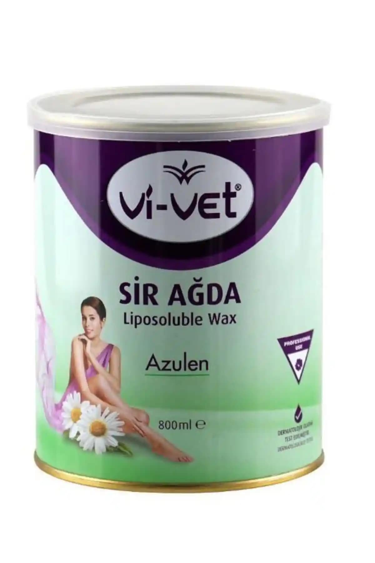 Hassas Ciltler İçin Organik Vi Vet Teneke Sir Ağda 240 ml Doğal ve Güvenilir Çözüm