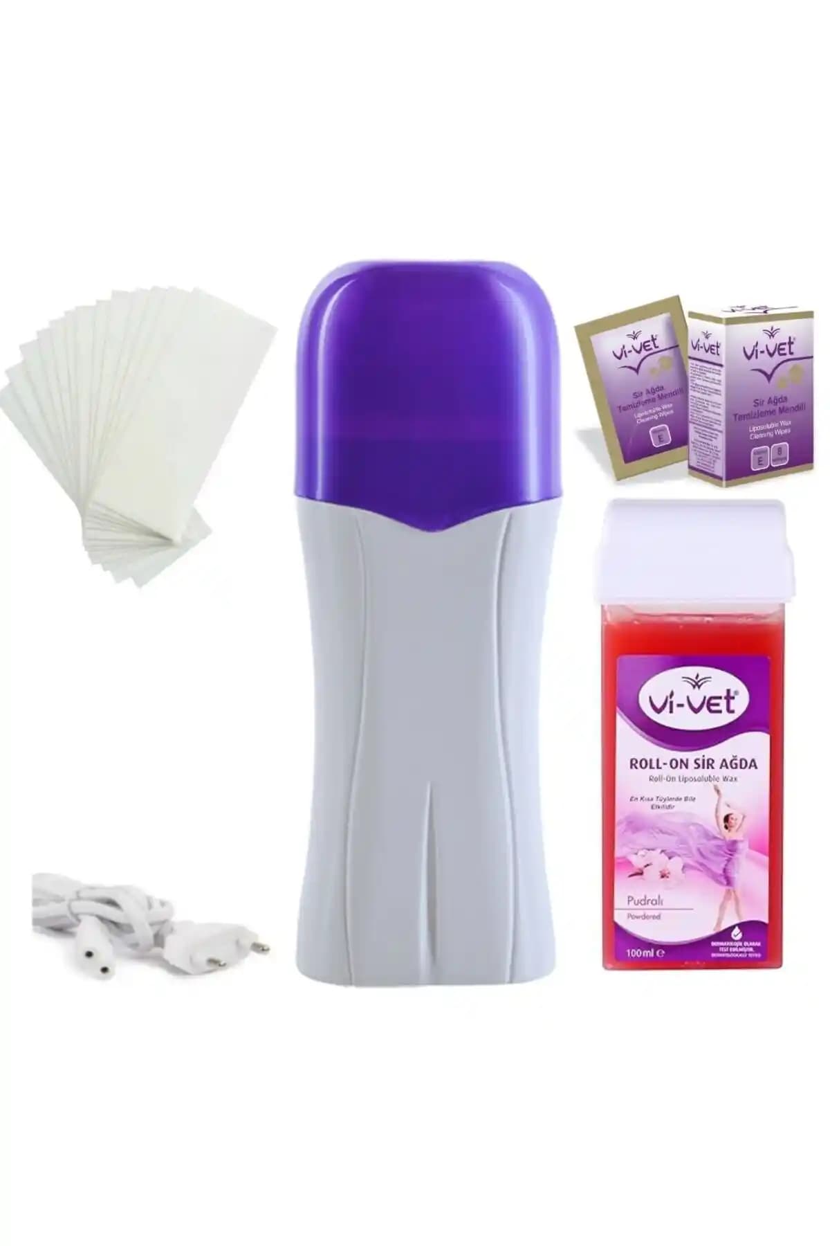 Hassas Ciltler İçin Pratik ve Etkili Kartuș Isıtıcı Makine Pudralı Seti