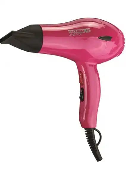 Hector New York Style XS Pembe Profesyonel Saç Kurutma Makinesi 2400W Güç ve Ergonomik Tasarım
