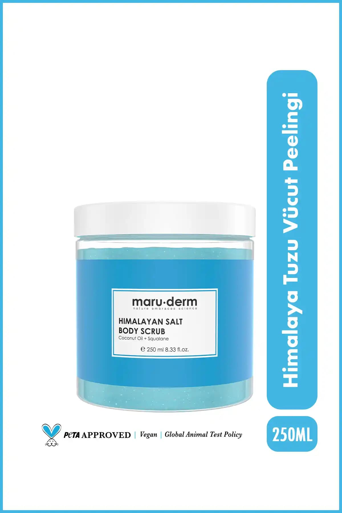 Himalaya Tuzu İçeren Maru.Derm Body Scrub: Doğal ve Etkili Peeling Deneyimi