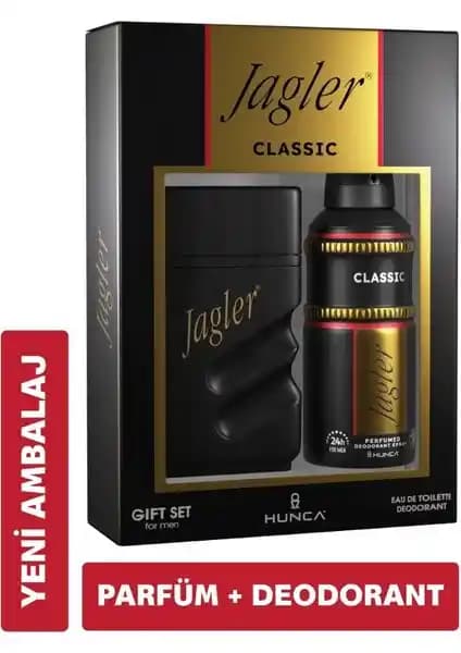 Jagler Classic Erkek Parfüm Seti: Kalıcı ve Çekici Erkek Bakım Koleksiyonu