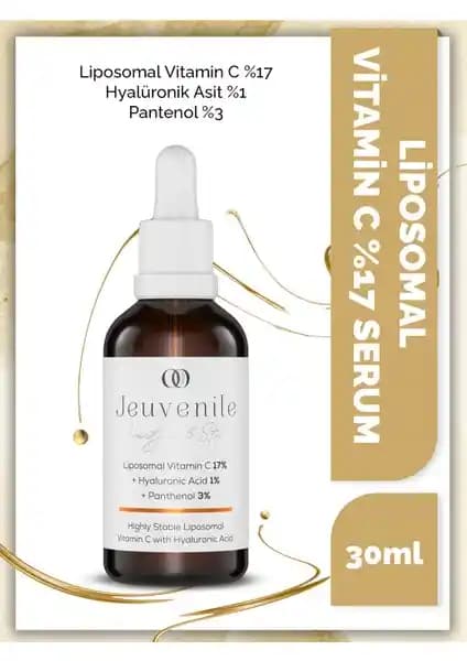 Jeuvenile Liposomal Vitamin C Serumu: Cilt Canlandırıcı ve Aydınlatıcı Etkili Formül