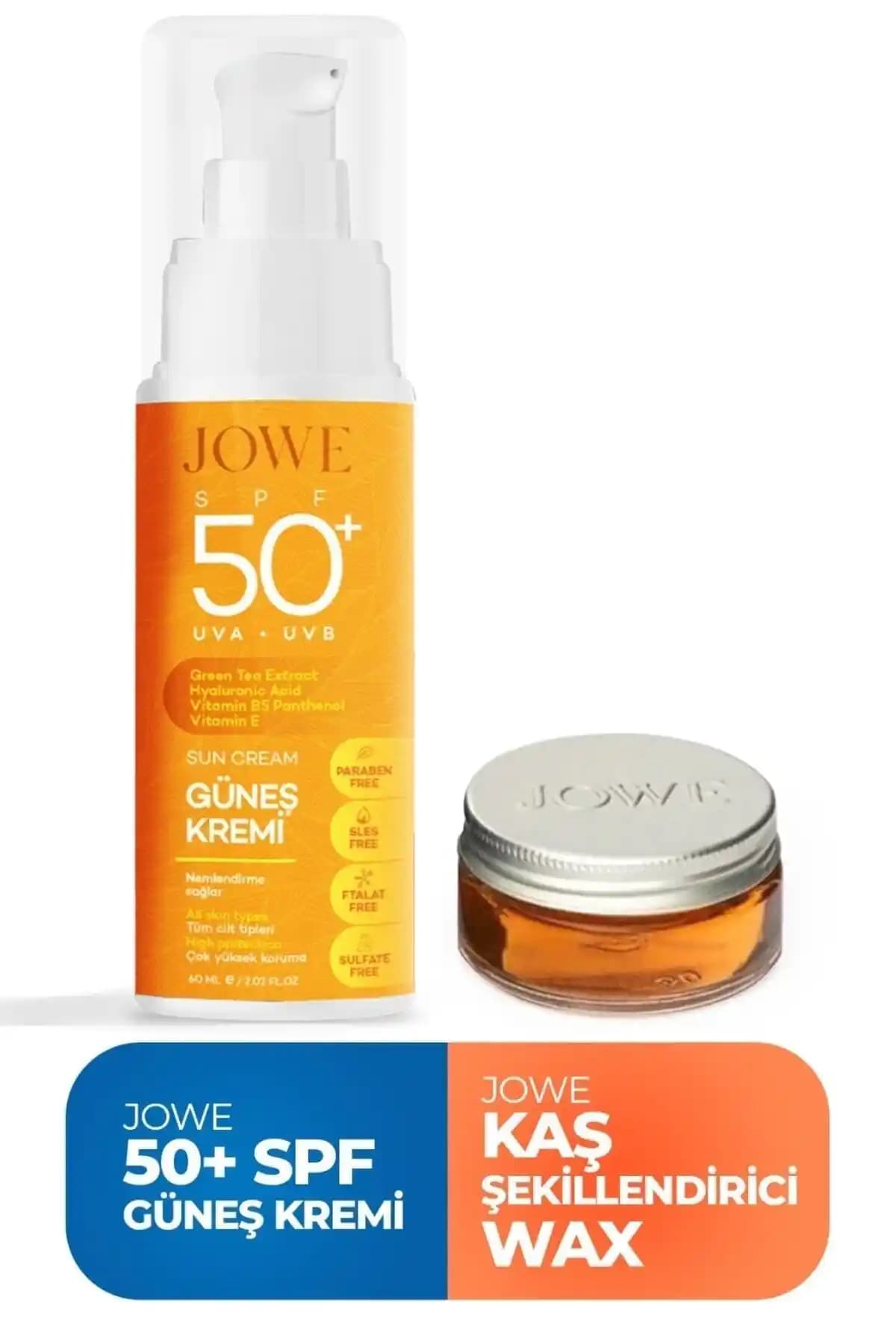 JOWE Güneş Kremi ve Kaş Waxı İkili Seti Detaylı İnceleme ve Kullanım Yönergeleri