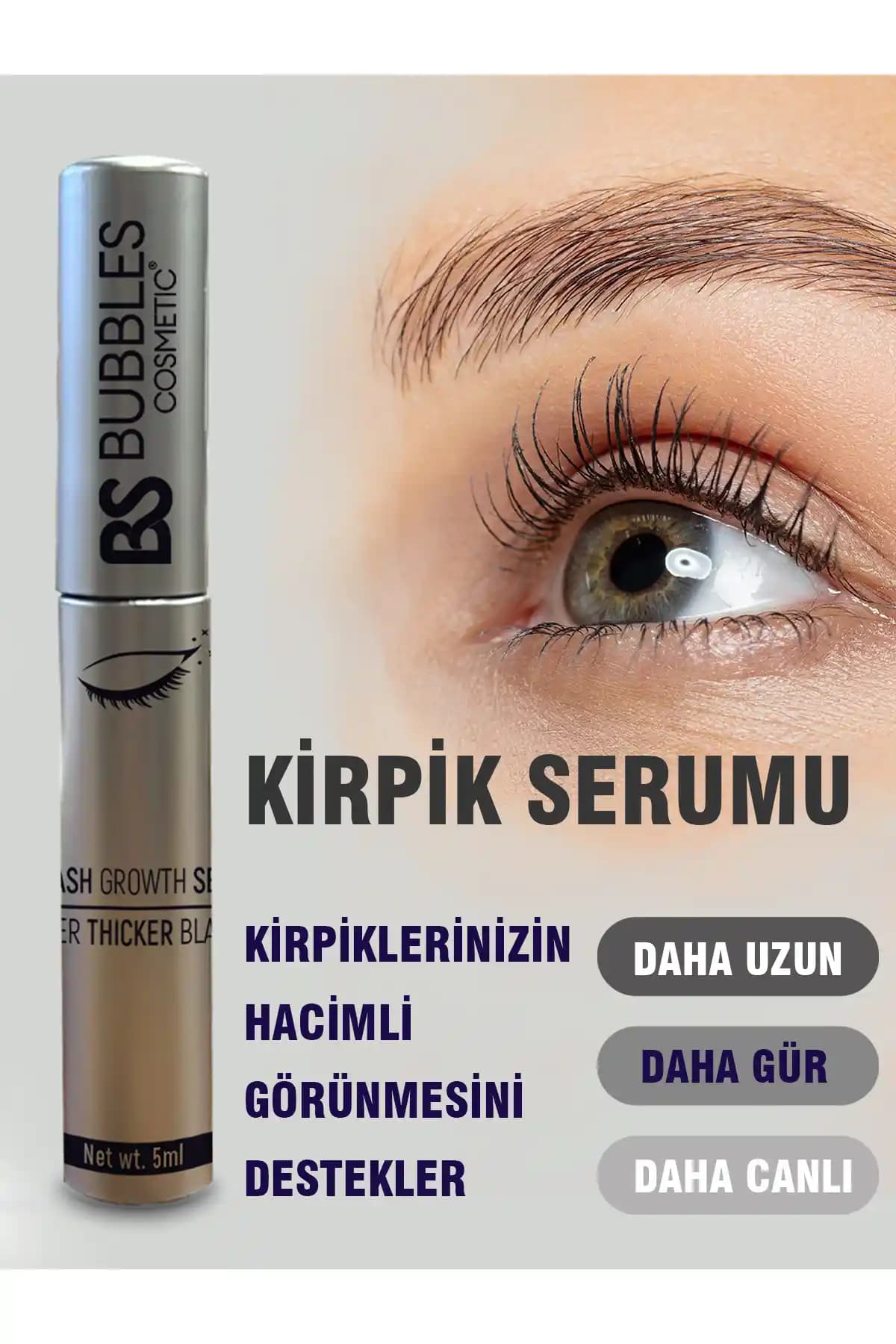 Kaş ve Kirpik Uzatma Serumu: Doğal Güçlendirici ve Besleyici Bakım Çözümü