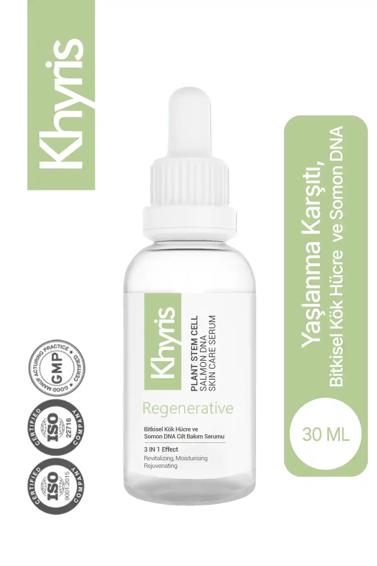 Khyris Yaşlanma ve Kırışıklık Karşıtı Somon DNA Serumu: Yenilikçi ve Güvenilir Cilt Bakım Ürünü