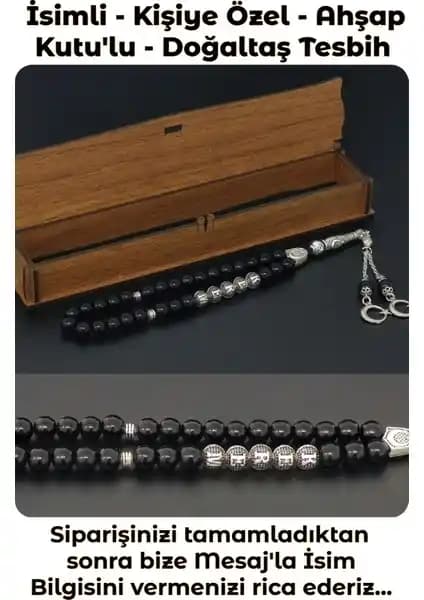 Kişiye Özel Oniks Taşından Tesbih Sakarya: Zarif ve Modern Dini Takı Seçenekleri