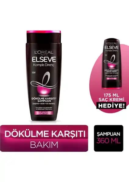 L'Oréal Paris Elseve Komple Direnç Serisi Saç Bakım Seti Güçlendirici ve Dökülme Karşıtı Ürünler