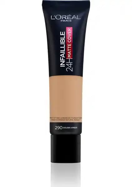 L'Oréal Paris Infaillible 24H Matte Cover Fondöten Yüksek Kapatıcı ve Doğal Mat Görünüm