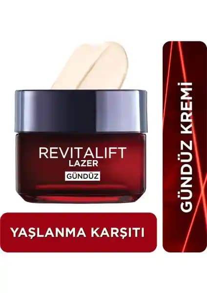 L'Oréal Paris Revitalift Lazer X3 Yoğun Yaşlanma Karşıtı Gündüz Kremi Özellikleri ve Faydaları