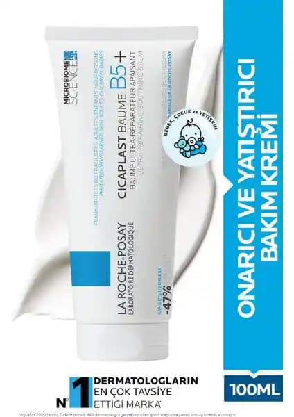 La Roche-Posay Cicaplast Baume B5: Hassas ve Kuru Ciltler İçin Onarıcı Bakım Kremi