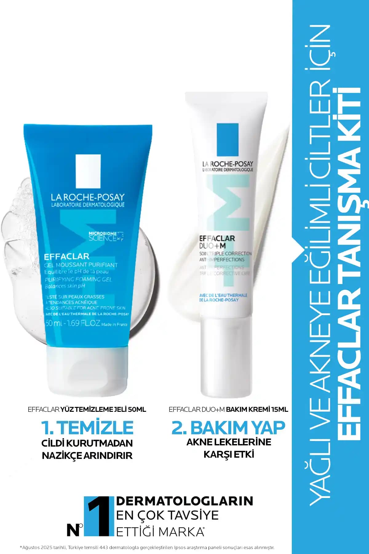 La Roche-Posay Effaclar Seti: Yağlı ve Akneye Eğilimli Ciltler İçin Etkili Çözüm