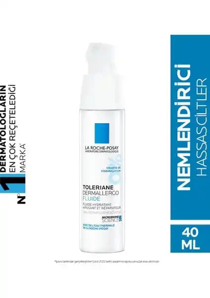 La Roche-Posay Toleriane Dermallergo Fluid Hassas ve Kuru Ciltler İçin Nemlendirici Çözüm