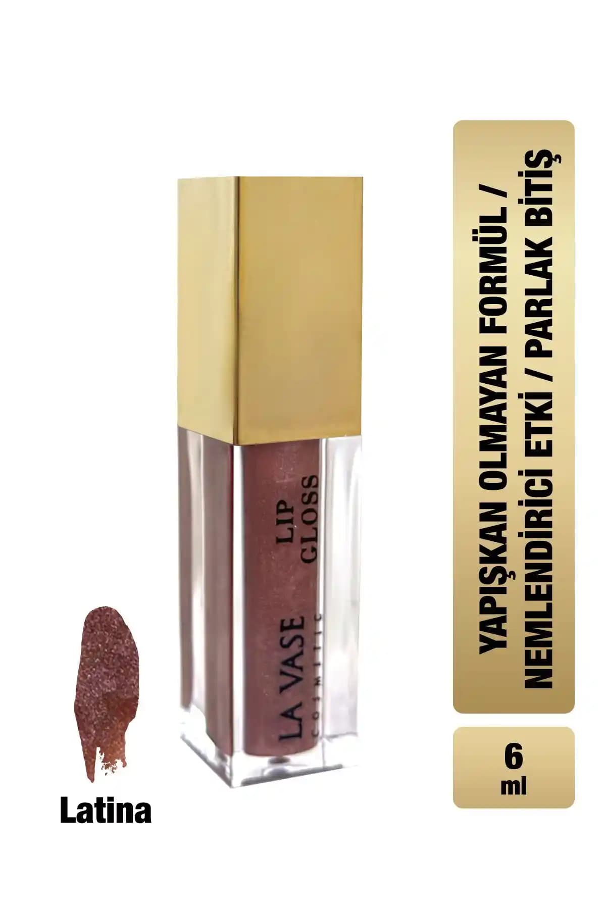 La Vase Lip Gloss-Latina: Doğal ve Parlak Dudaklar İçin Yüksek Kaliteli Dudak Parlatıcısı