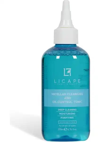 Licape Gözenek Sıkılaştırıcı ve Yağ Dengeleyici Tonik Cilt Temizliği ve Sağlıklı Görünüm