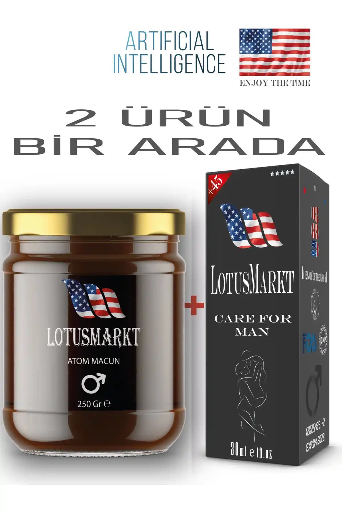 LotusMarkt Long Time Premium Atom 30ml Uzun Süreli ve Etkili Cinsel Performans Artırıcı