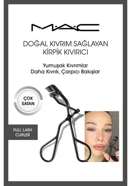 Mac Full Lash Curler ile Doğal ve Uzun Süreli Kirpik Kıvrımları Yaratın