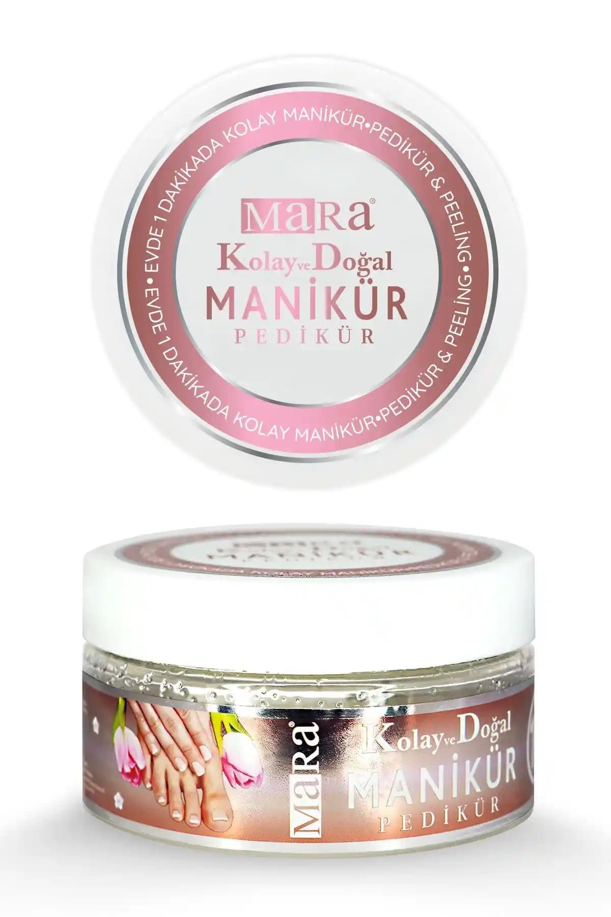 Mara Kolay ve Doğal Manikür Pedikür Peeling ile Cilt ve Tırnaklara Özel Bakım