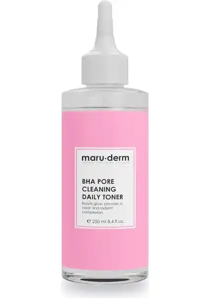Maru.derm Bha Tonik 250 ml: Yağlı ve Akne Eğilimli Ciltler İçin Etkili Temizleyici