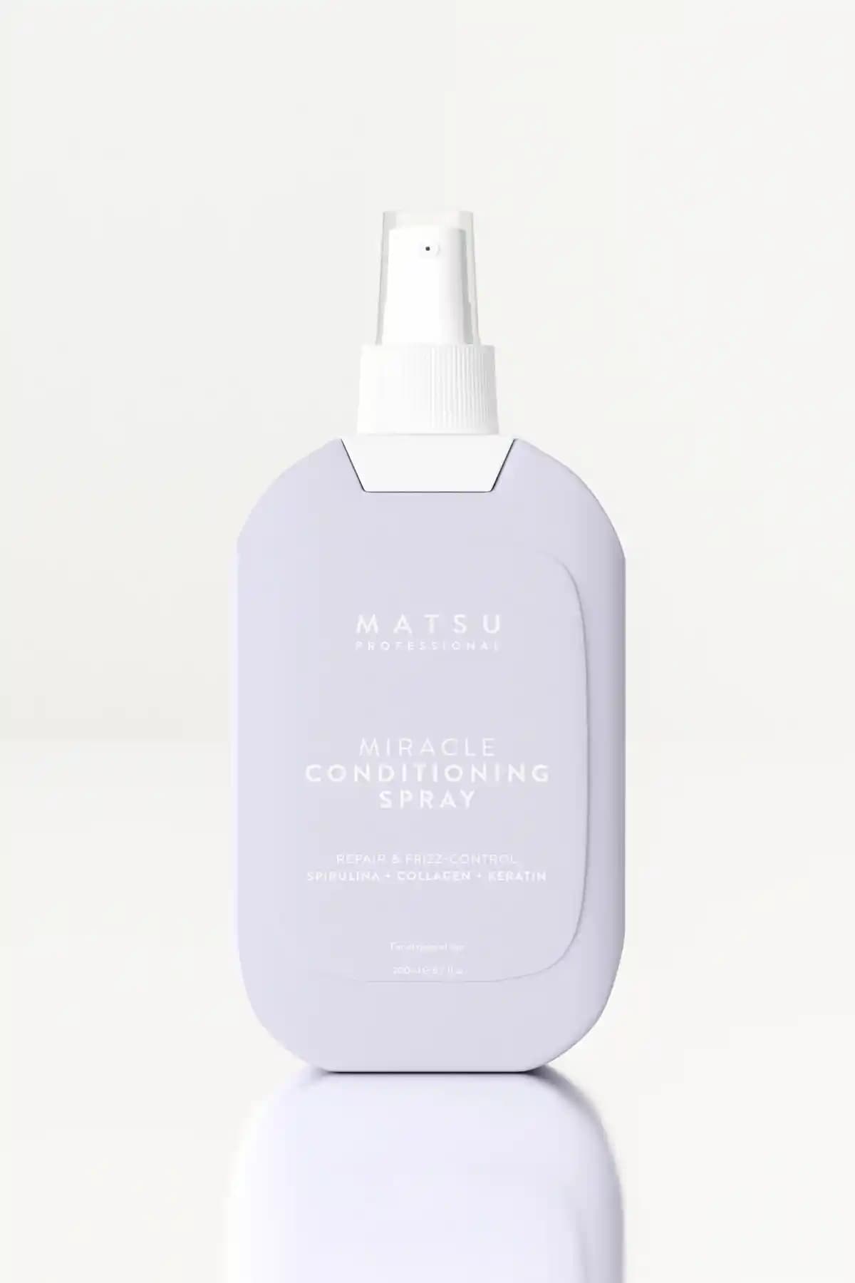 MATSU Miracle Sprey ile Saçlarınızda Hacim, Parlaklık ve Sağlık Bir Arada
