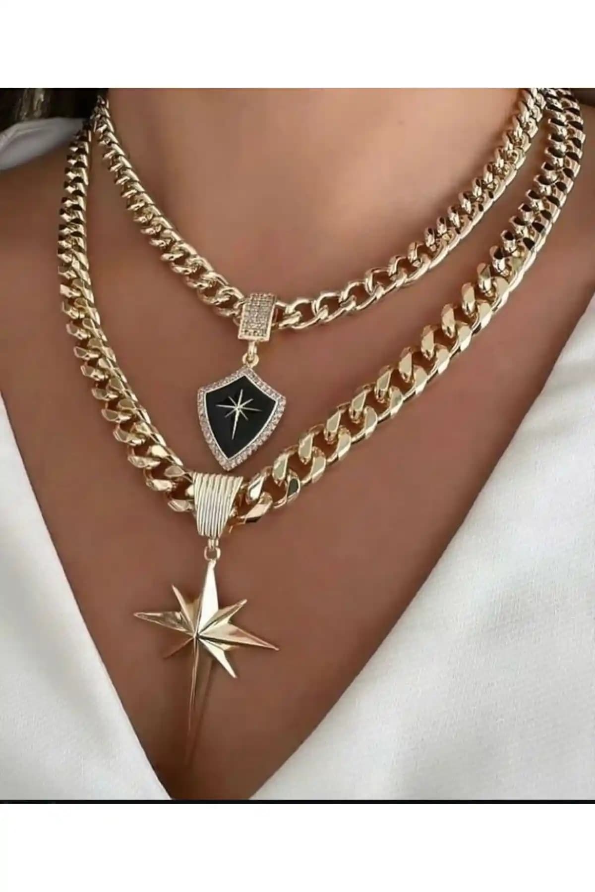 Mcgsteel Çağla Şikel Özel Seri Çelik Kolye: Şıklık ve Dayanıklılığı Bir Arada Sunan Modern Takı