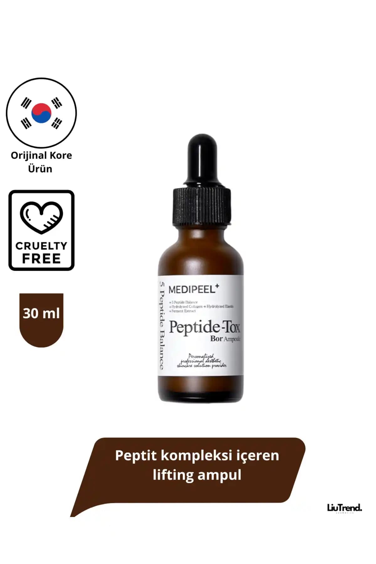 Medipeel Peptide-tox Bor Ampoule Yaşlanma Karşıtı Güçlü Cilt Bakım Serumu 30 ml