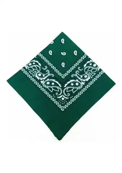 Melek Kare Bandana Fular: Çok Yönlü ve Şık Pamuk Polyester Aksesuarı