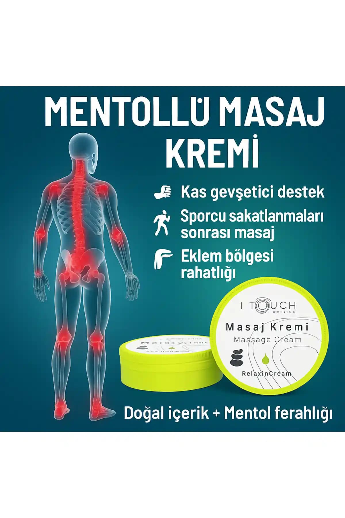 Mentollü Ağrı ve Masaj Kremi: Kas ve Eklem Ağrılarını Hafifletici Etkili Çözüm