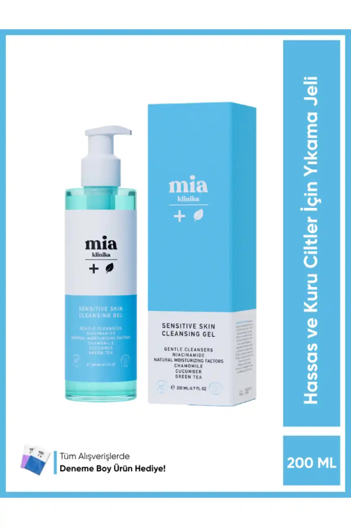 Mia Klinika Hassas ve Kuru Ciltler İçin Doğal Yüz Yıkama Jeli Özellikleri ve Kullanım Rehberi