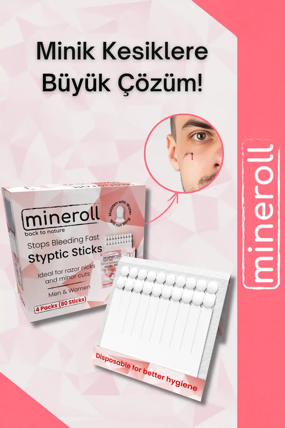 Mineroll Tek Kullanımlık Kan Taşı: Güvenilir ve Pratik İlk Yardım Çözümü